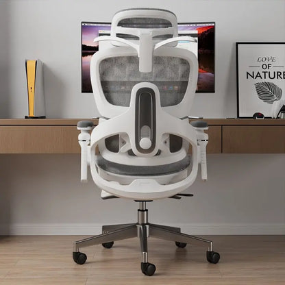 Luxury Gaming Chair with Reclining Backrest