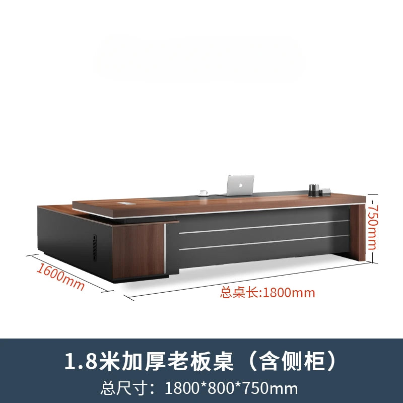 Reception Computer Desk Organizer Luxury Executive Corner Office Desk Modern Coffee Mesas De Computador Luxury Furnitures