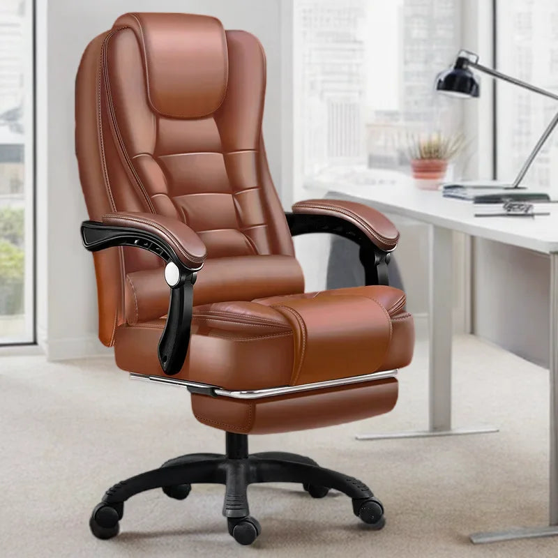 Office Furniture Chaise Design Comtable Chair Home Gamer Wheels Relaxation Armchair Adjustable Backrest Cadeira Desk Comfy