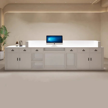 Modern Front Desk and Reception Counters for Offices, Hotels, Beauty Salons, and Spas