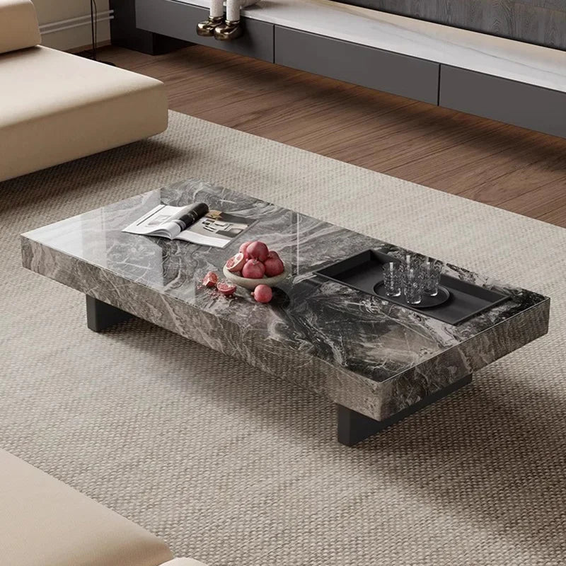 Nordic modern white luxury side table living room minimalism  mesas de centro para sala  журнальный столик  שולחן סלון