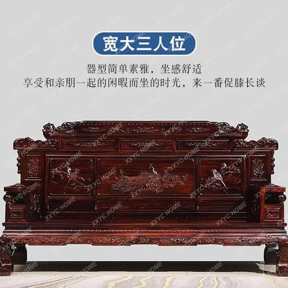 Indonesian Rosewood Sofa Set