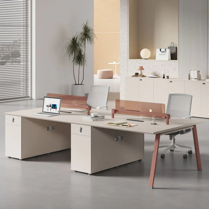 Desk Storage Computer Study Table Gaming Office Simple Corner Reading Desktops Modern Conference Aesthetic Escritorio Room Desks