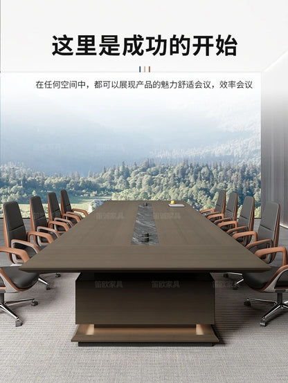 Modern Large conference table  table and chair