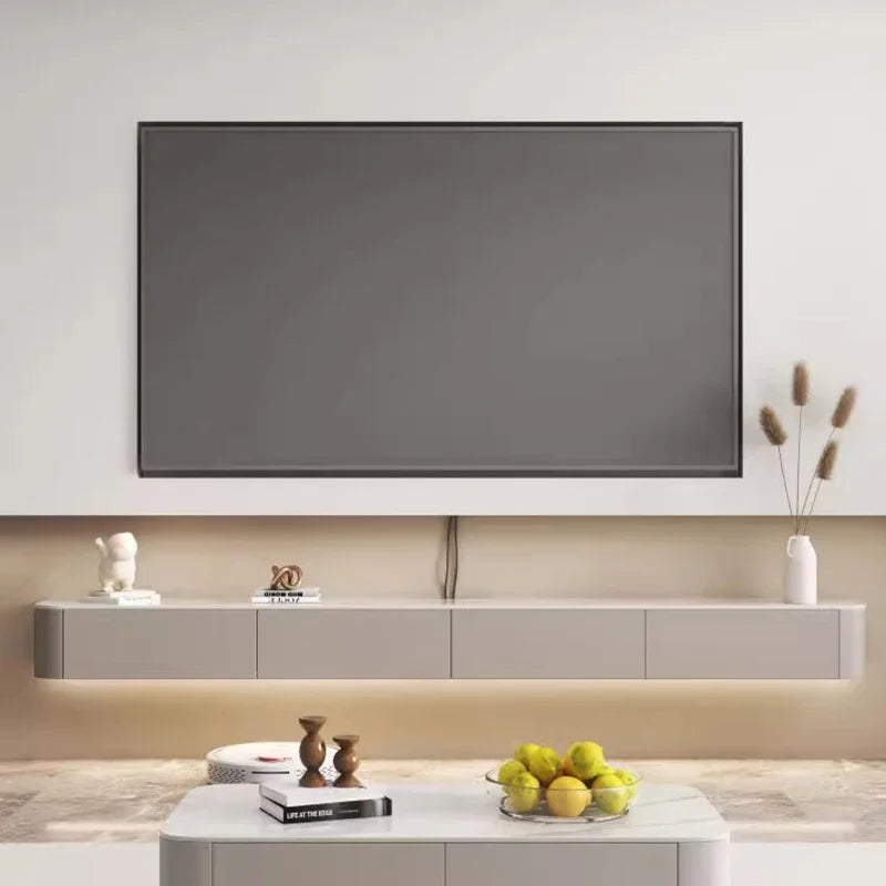 Luxury Tv Stand White Furniture Media Console Salon Set Offer Nordic Storage Mid Century Display Entertainment Unit Comfortable