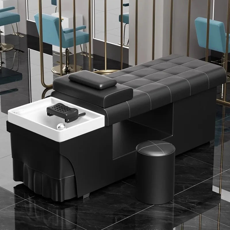 Cycle Water Head Treatment Shampoo Bed Hairdresser Fumigation Water Heater Beauty Salon Thai Massage Bed Salon Furniture WKXYF