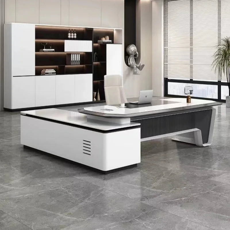 Executive Office Desk Computer Professional Bedroom Offices Work Workshop Table Desks Study Room Multifunction Home Furniture