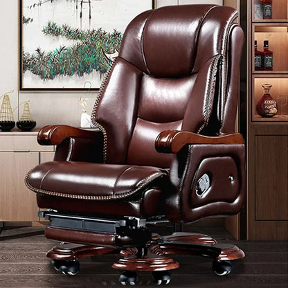 Work Lounge Office Chairs Chaise Leather Designery Executive Computer Chair Desk  Luxury Furniture