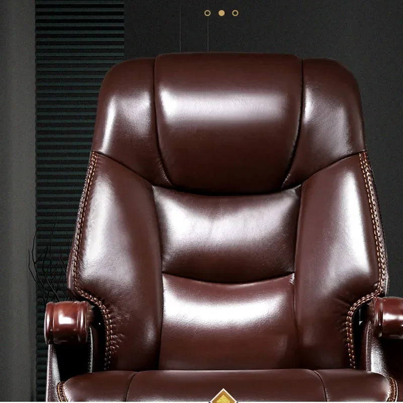 Work Lounge Office Chairs Chaise Leather Designery Executive Computer Chair Desk  Luxury Furniture