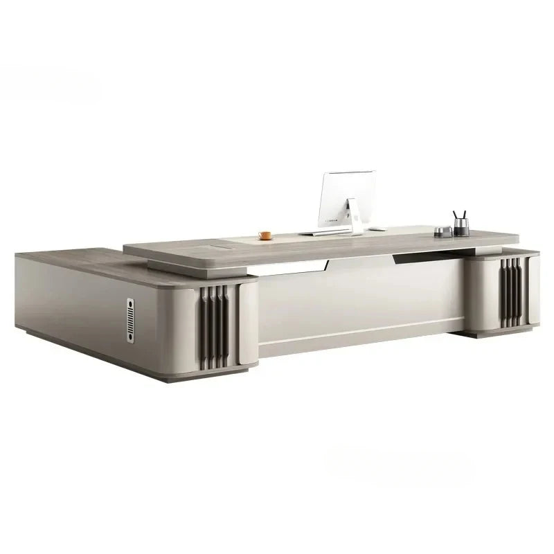 Fashion Light Luxury Boss Desks Simple Office Furniture Modern Manager Desk Single Office Chair Set Home Desktop Computer