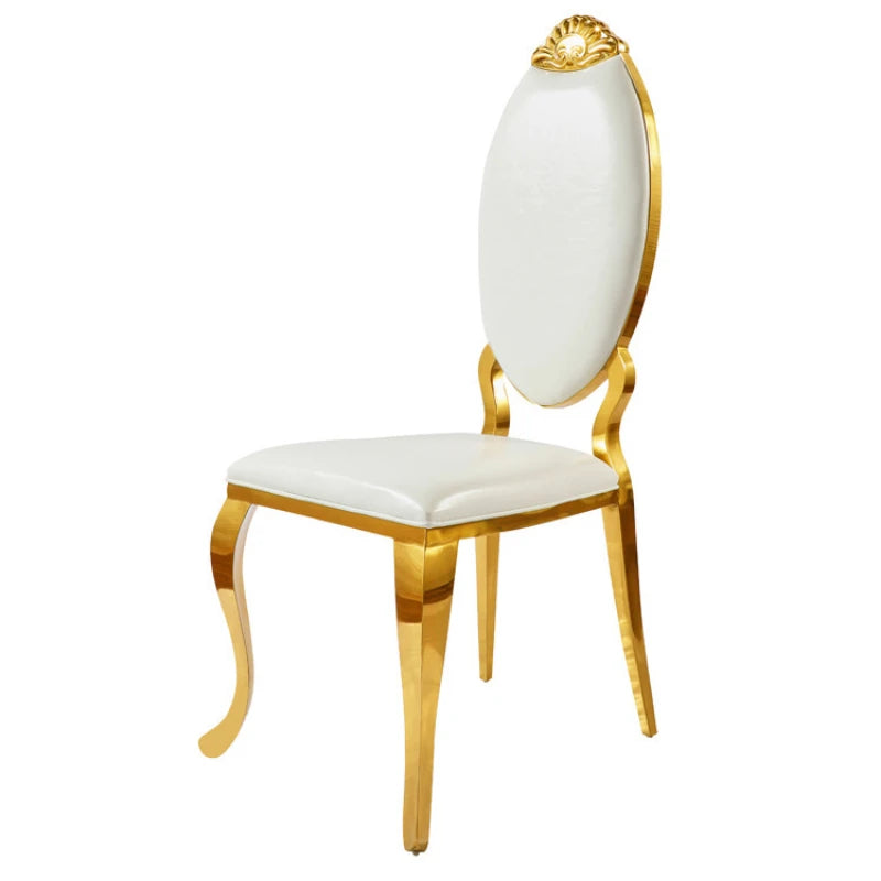 Stainless steel dining chairs: versatile options for hotels, weddings, and home use,