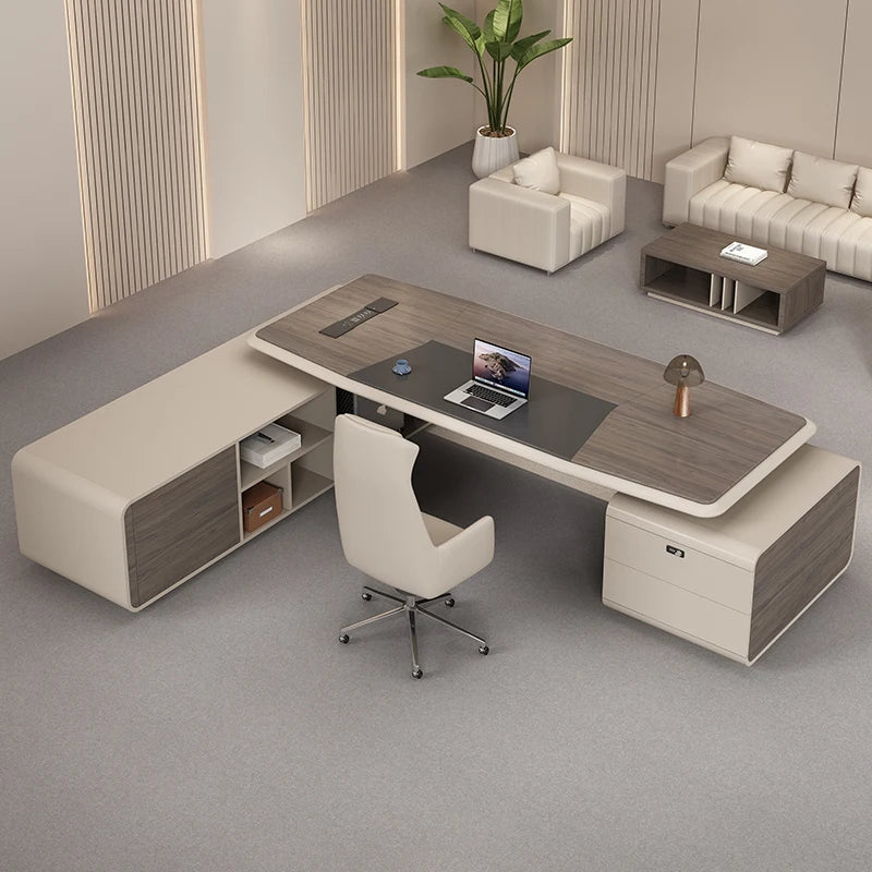 Desktop Desk Computer Offices Study Table Workstation Minimalist Auxiliary Office Accessories Tables Conference Executive Desks