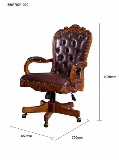Simplicity Design Office Chairs Leather Commerce Vanity Work Gaming Chair Boss Executive Sillas De Oficina Office Furniture
