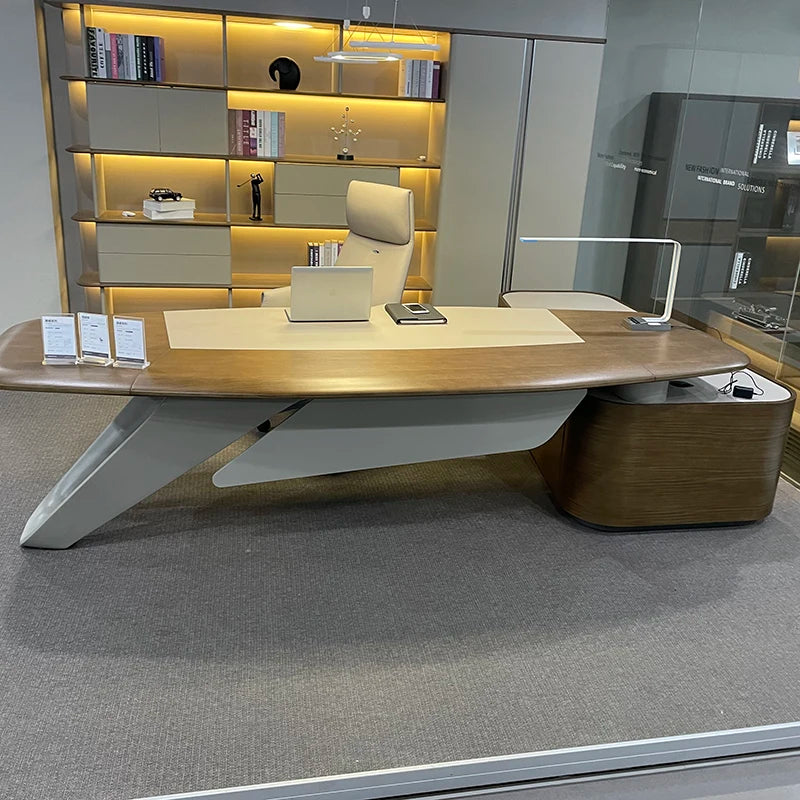 Corner Writing Desk Storage Wall Mounted Pullout Under Office Desks Shelf Appoint Scrivanie Per Computer Modern Furniture