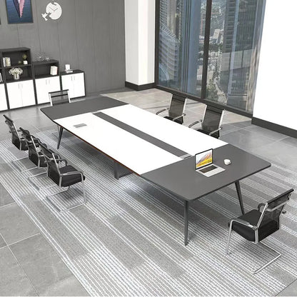 Simple modern conference table Business reception small negotiation table long table