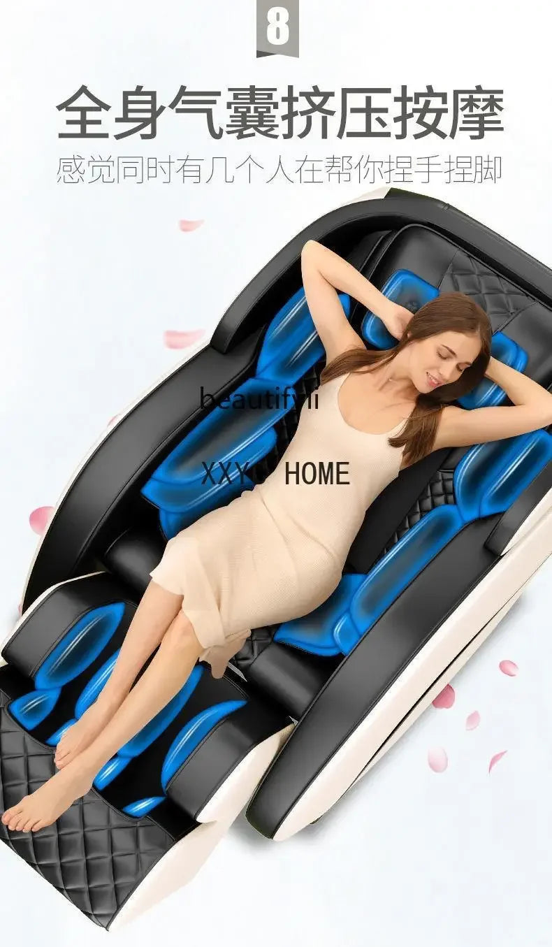 Simple Massage Chair Multi-Functional Full-Body Home Automatic Space Capsule Zero Gravity Middle-Aged and Elderly Massage