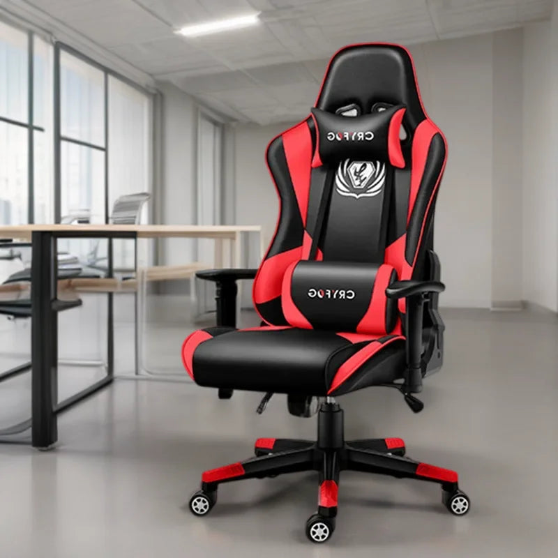 Ergonomic office chair with wheels, comfortable armchair .