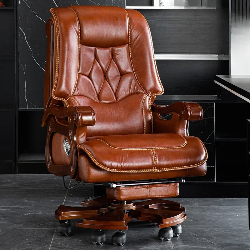 Massage Swivel Office Chair Comfortable Rolling Ergonomic Stools Office Chair Computer  Furniture Bedroom