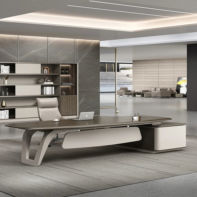 Minimalist Executive  Office  Desk