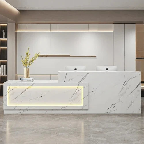 Modern Simple Reception Desks for Spas and Offices