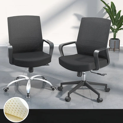 Wheels Ergonomic Design Office Chair Back Rest Adjustable Modern Office Chair Fancy Meditation Cadeira De Escritorio Furniture