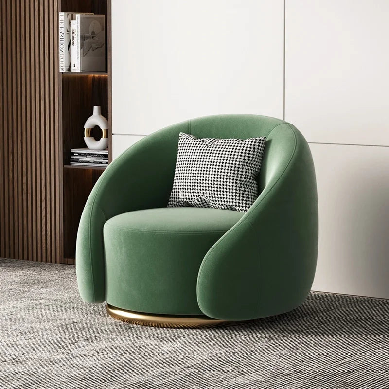 Nordic Modern Living Room Chair Portable Ergonomic Unique Mobile Cute Chairs Luxury Fashion  Indoor Furniture
