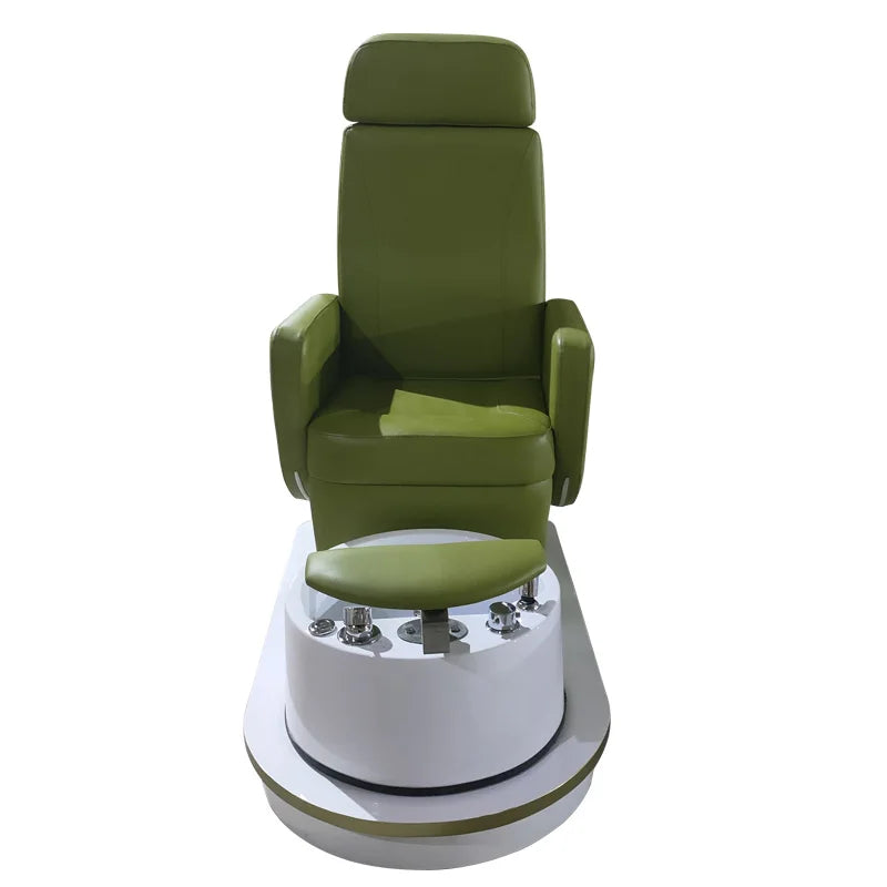 Lounger Cosmetic Pedicure Chair Massage Couch Luxury Pedicure Stool Foot Bath Tabouret Pedicure Salon Equipment Furniture CM50XZ