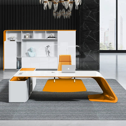 Simple modern female boss table, fashion president table, portfolio manager table, supervisor table, large pantai