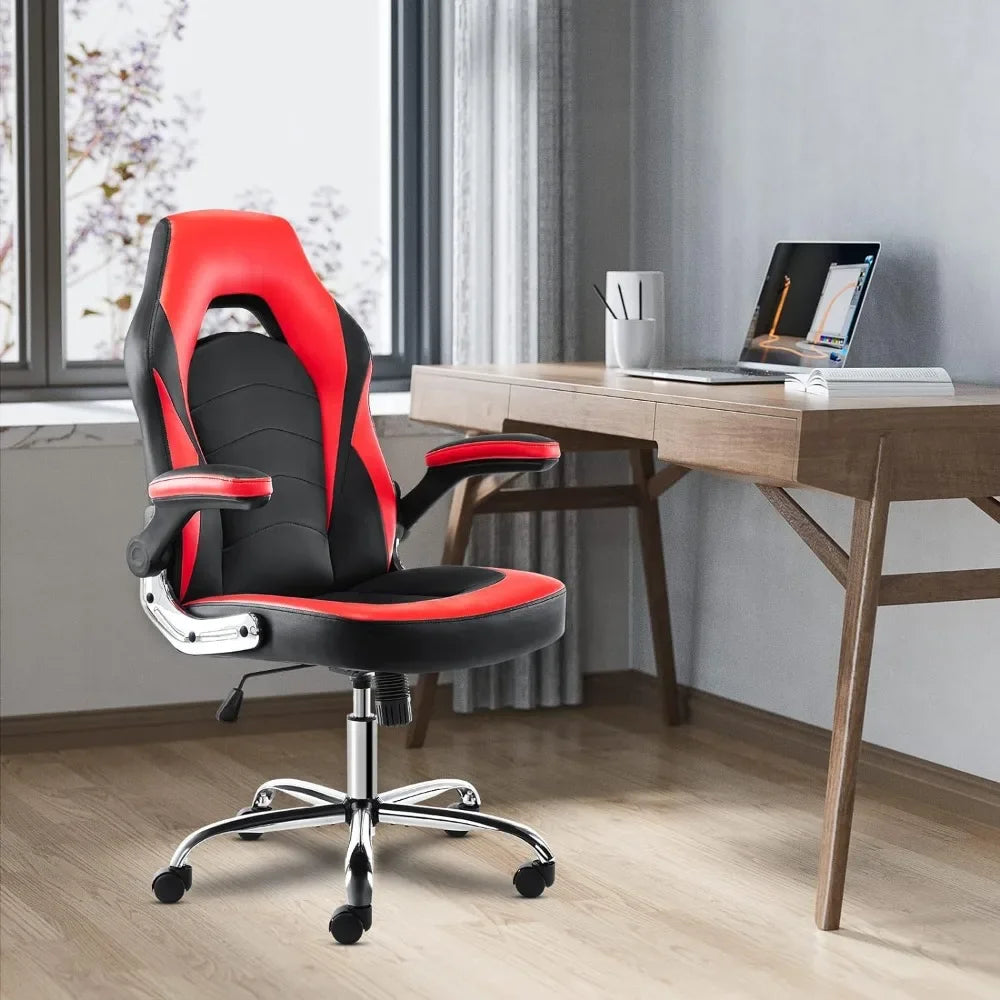 Ergonomic Gaming Office Chair – PU Leather Executive Swivel Chair