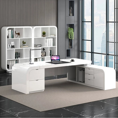 European mid-century modern office desk