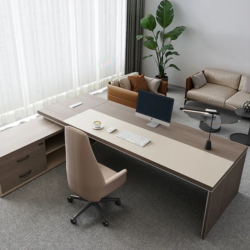 Office Desk Accessories Auxiliary Computer Executive Desks Room Study Workstation Tables Corner Offer Multifunctional Desktop
