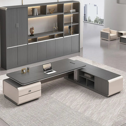 Modern Executive L-Shaped Desk