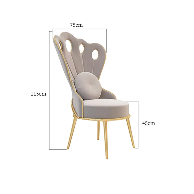 Nordic Rock Plate Light Luxury Popular Nail Table And Chair Set Iron Art Single And Double Nail Salon Manicure Table