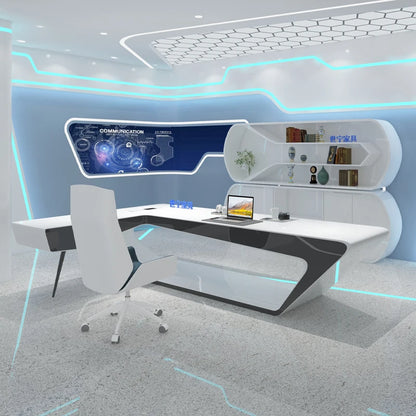 Seating Desk Office Work Corner Room Desks Offer Home Reading Professional Furniture Auxiliary Table Writing Stolik Simple
