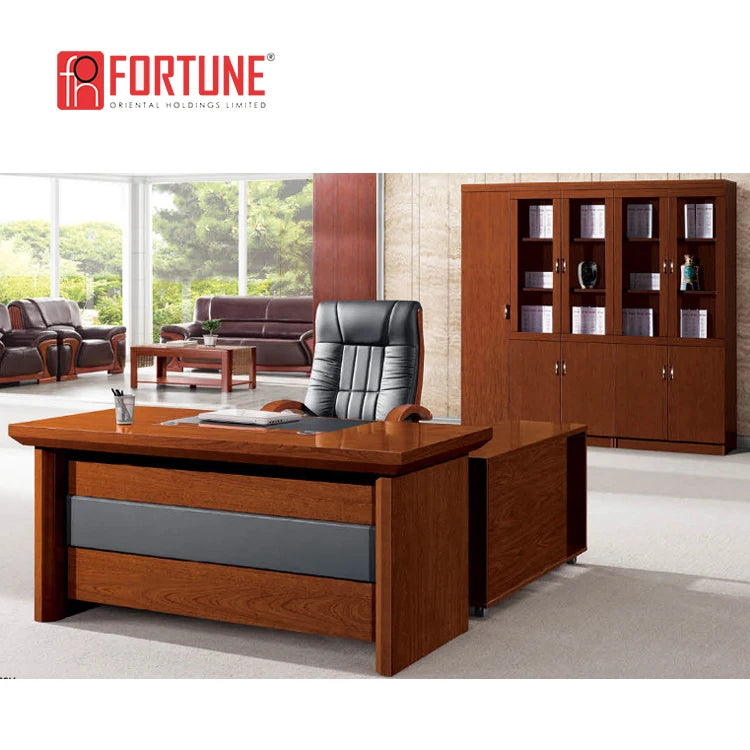 luxury high end office table design expensive executive office desk from China