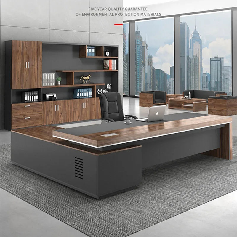 Executive Office Desk Conference Tables Furniture Corner L Shaped Gaming Professional Organizer Computer Modern Tisch
Bedroom
