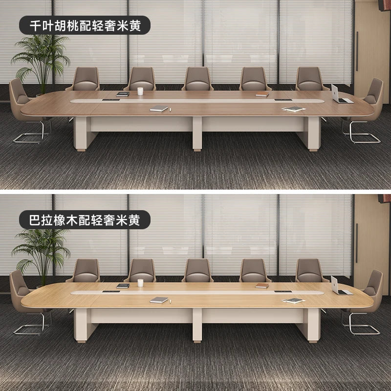 Office furniture Creative conference table Simple modern conference table Large office conference table