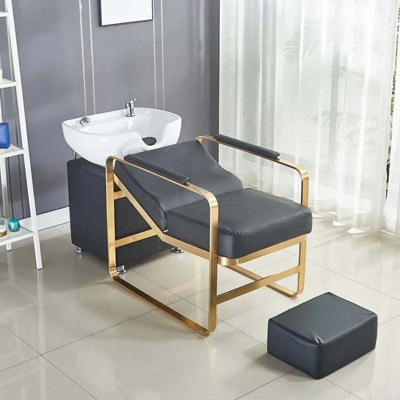 Women Dressing Barber Chair Luxury Gaming Cosmetic Recliner Barber Chair Beauty Equipment Stylist Silla Barbero Decorative