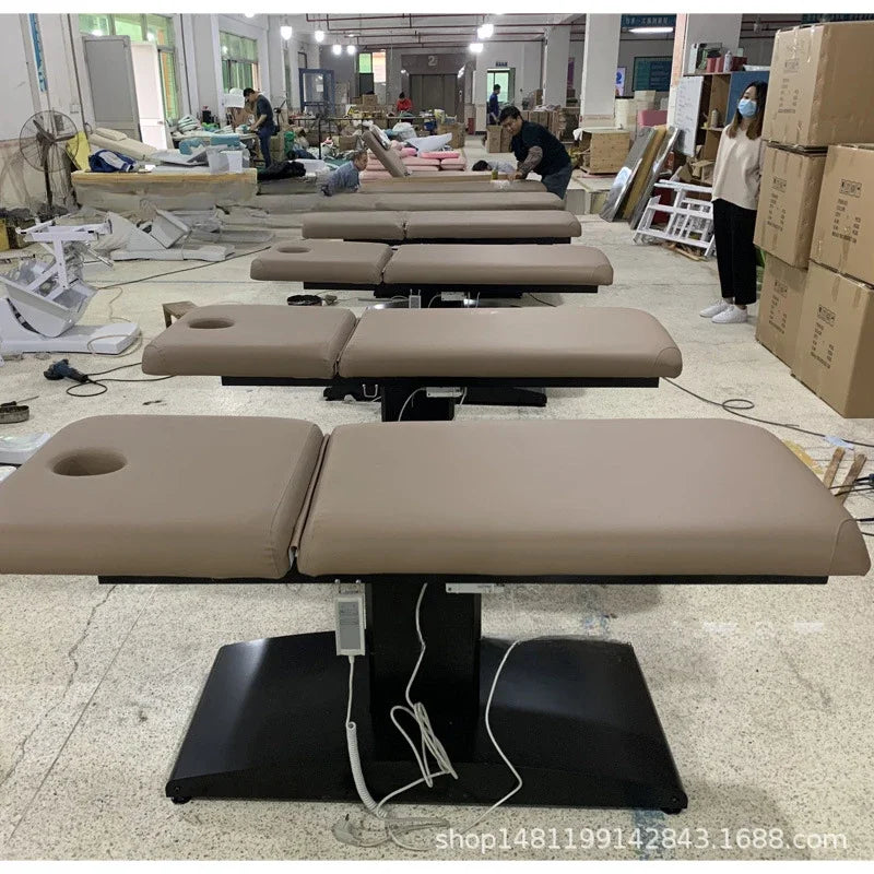 Esthetic Bed Lash Massage Lounger Beauty Table Eyelash Extensions Hair Stretcher Massageliege Aesthetic Salon Lit Spa MRC-024