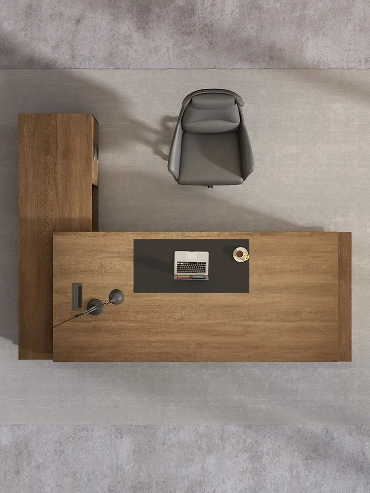 Desk boss desk President desk simple modern manager office desk chair combination office large class table