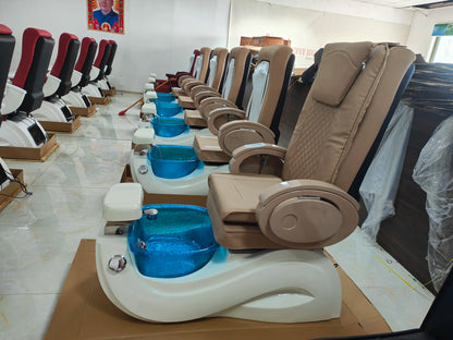 Professional Modern Luxury Beauty Nail Salon Foot Spa Electric Massage Pedicure Chair