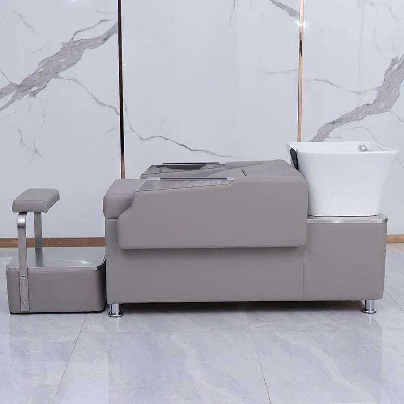 Pedicure Chair For Economic Spa Barber Wash Hairdressing Shampoo Basin Professional Salon Hair Stylist Japanese Thai Massage Bed