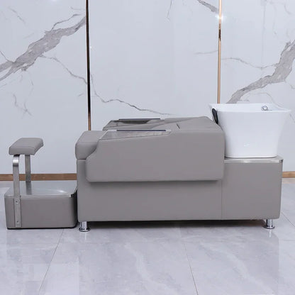 Pedicure Chair For Economic Spa Barber Wash Hairdressing Shampoo Basin Professional Salon Hair Stylist Japanese Thai Massage Bed