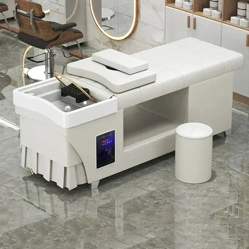 Hair Salon Chair Spa Equipment Mobility Hairdressing Chairs Aesthetics Shampoo Beauty salon chairThai Massage Bed Styling
