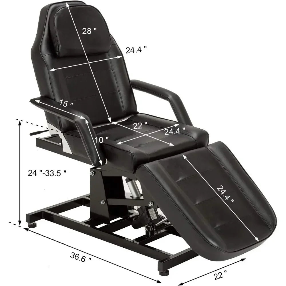 Salon SPA Massage Bed Tattoo Chair Facial Adjustable Table Beauty Equipment