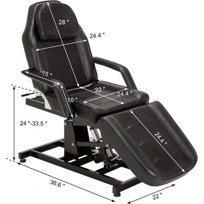 Salon SPA Massage Bed Tattoo Chair Facial Adjustable Table Beauty Equipment