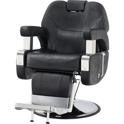 Hydraulic Recline Barber Chair All Purpose Salon Beauty Spa Styling Equipment High quality PVC leather