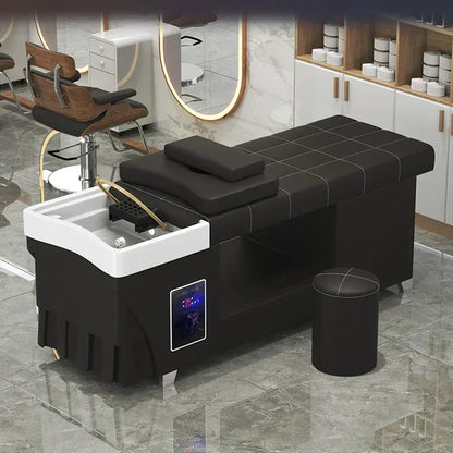Hair Salon Chair Spa Equipment Mobility Hairdressing Chairs Aesthetics Shampoo Beauty salon chairThai Massage Bed Styling