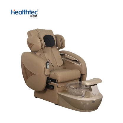 Manufacturer hot-selling automatic reclining chair fabric craft foot bath hydrotherapy massage high-end foot therapy chair