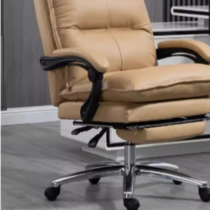 Luxury ergonomic recliner office chair: mobile, S-design